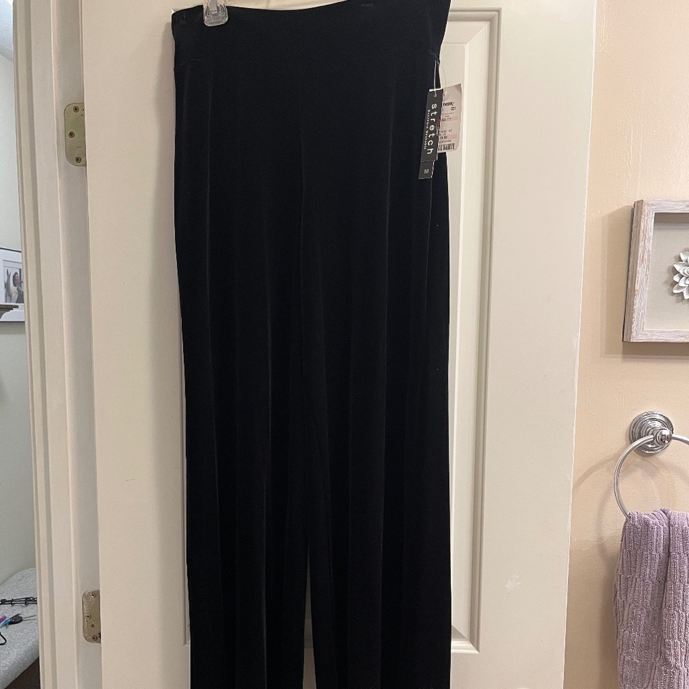 Black Velvet Bolero Pants